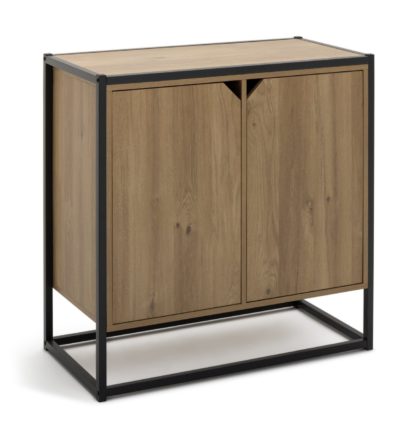 An Image of Habitat Loft Living 2 Door Sideboard - Oak