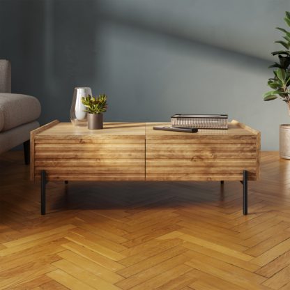 An Image of Bryant Coffee Table Wood (Brown)