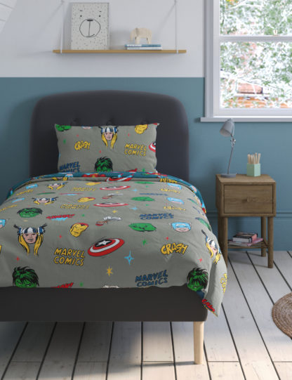 An Image of M&S Marvel™ Cotton Blend Bedding Set