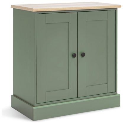 An Image of Habitat Winchester 2 Door Sideboard - Reed Green