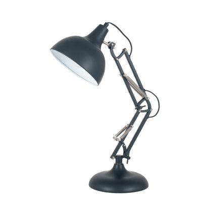 An Image of Alonzo Task Table Lamp Silver