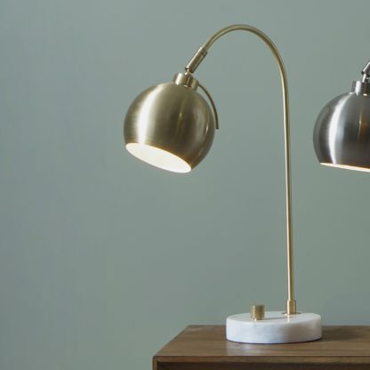 An Image of Feliciani Task Table Lamp Gold