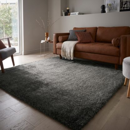 An Image of Indulgence Square Rug Grey