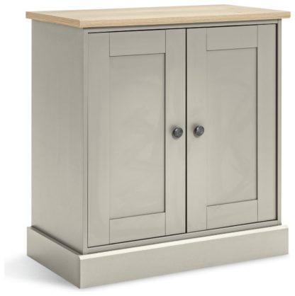 An Image of Habitat Winchester 2 Door Sideboard - Light Grey