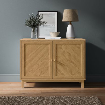 An Image of Hadley Compact Sideboard Oak