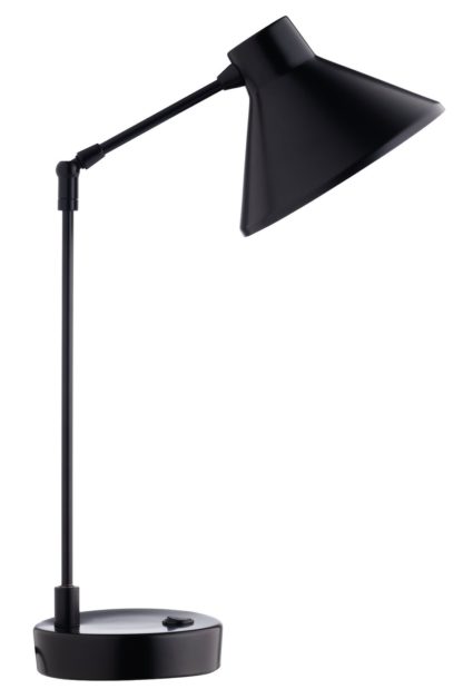 An Image of Habitat Bobby Desk Lamp - Black