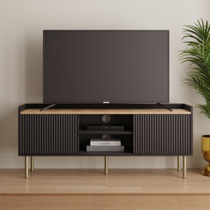 An Image of Georgi Wide TV Unit Natural