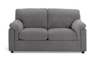 An Image of Habitat Florence Fabric 2 Seater Sofa - Grey