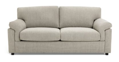 An Image of Habitat Florence Fabric 3 Seater Sofa - Cream