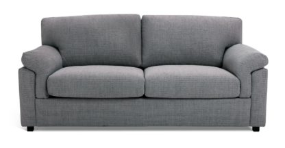 An Image of Habitat Florence Fabric 3 Seater Sofa - Cream