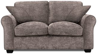 An Image of Argos Home Taylor Fabric 2 Seater Sofa - Mink