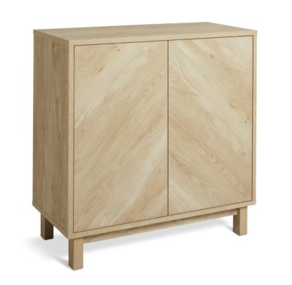 An Image of Habitat Fynn 2 Door Sideboard - Oak