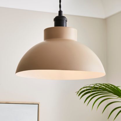 An Image of Barque Metal Pebble Pendant Light Pebble