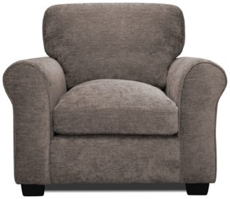 An Image of Argos Home Taylor Fabric Armchair - Mink