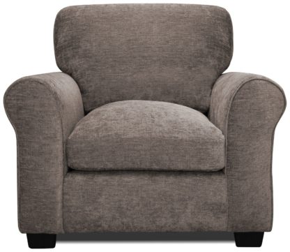 An Image of Argos Home Taylor Fabric Armchair - Mink