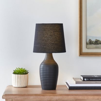 An Image of Luna Table Lamp White