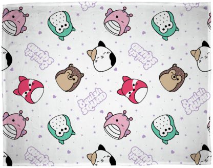 An Image of Squishmallows Bright Kids Throw - Multicoloured - 150X100cm