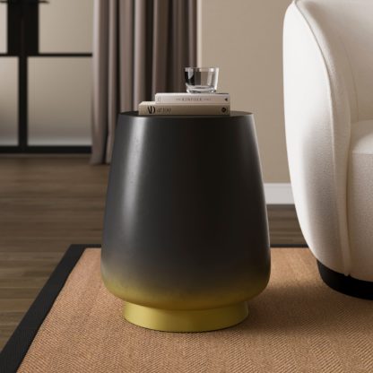 An Image of Dixy Ombre Side Table Black