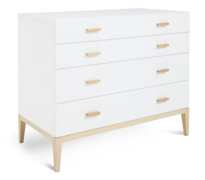 An Image of Habitat Tatsuma 4 Drawer Chest - White