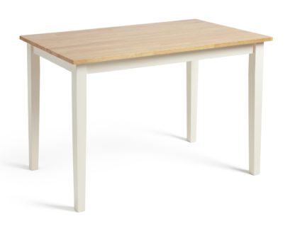 An Image of Stkinbal Chicago Solid Wood 2 Seater Dining Table-Grey & Oak