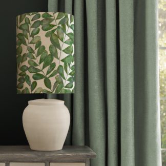 An Image of Edessa Table Lamp with Rowan Shade Rowan Apple Green