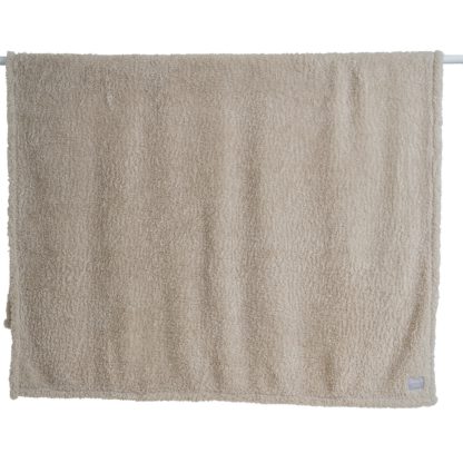 An Image of Snuggle Fleece Throw - 130x180cm - Natural