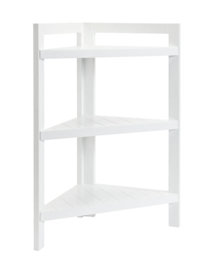 An Image of Argos Home Tongue And Groove Corner Unit - White