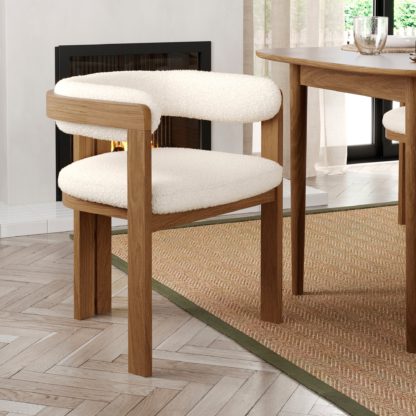 An Image of Lovato Dining Chair Natural