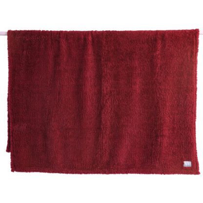 An Image of Snuggle Fleece Throw - 130x180cm - Claret