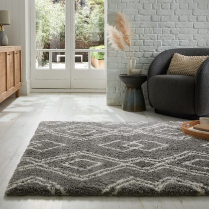 An Image of Atlas Berber Rug Grey