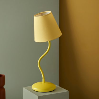 An Image of Boogi Metal Adjustable Table Lamp Lilac