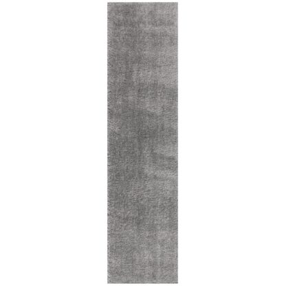 An Image of Indulgence Shaggy Runner Indulgence Pale Grey