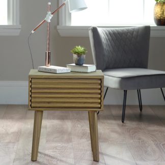 An Image of Copen Riviera Oak Side Table Riviera Oak