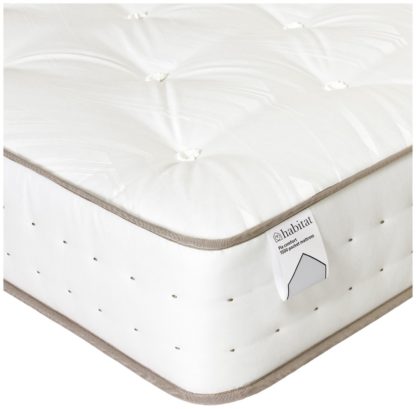 An Image of Habitat Pia Natural 1500 Pocket Comfort Mattress - Double