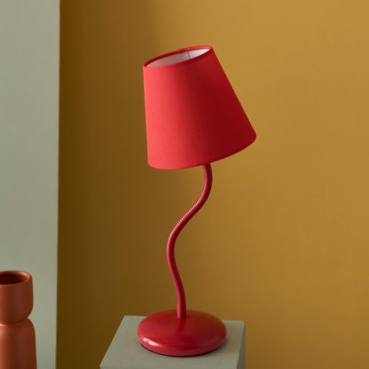 An Image of Boogi Metal Adjustable Table Lamp Lilac