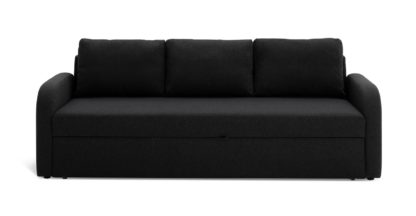 An Image of Habitat Carter Fabric 4 Seater Sofa Bed - Charcoal