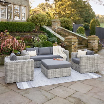 An Image of Tuscany Lounge Set Grey