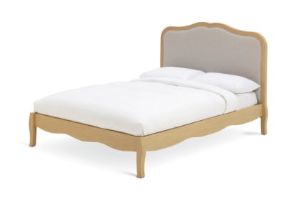 An Image of Habitat Margot Kingsize Bed Frame - Natural