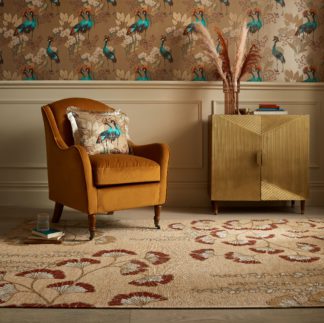 An Image of Mariba Chenille Rug MultiColoured