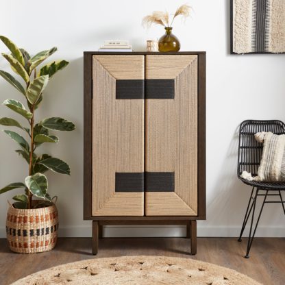 An Image of Bodhi Tall Sideboard Brown