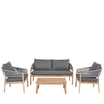 An Image of Denver Lounge Set Grey