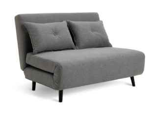 An Image of Habitat Roma Double Fabric Chairbed - Grey