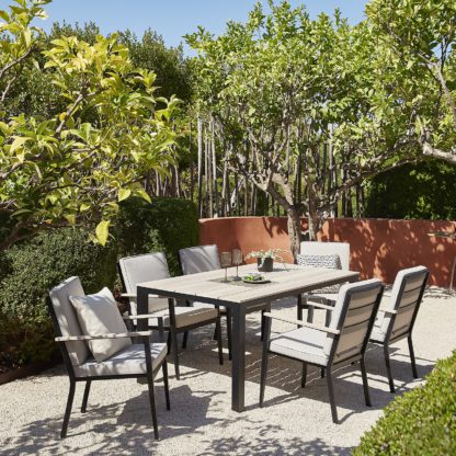 An Image of Amaya 6 Seater Garden Dining Seat