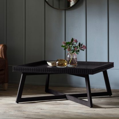 An Image of Baytown Boutique Coffee Table Black