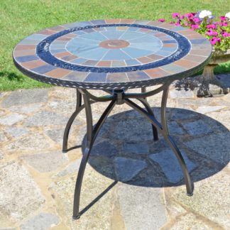 An Image of Virginia 91cm Patio Table Green