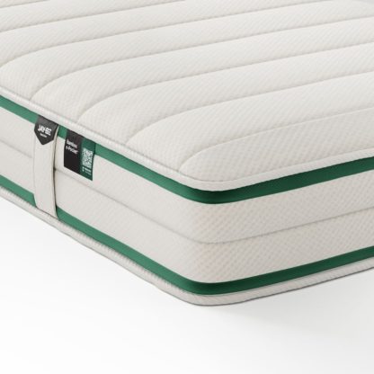 An Image of Jay-Be - Single - Natural Fresh Bamboo e - Pocket Pocket Spring Children's Mattress - Fabric - Vacuum Packed - 3ft