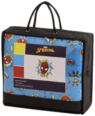 An Image of Disney Spiderman Kids Weighted Blanket - 2Kg