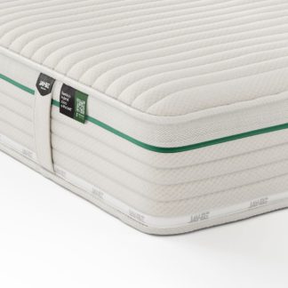 An Image of Jay-Be - Single - Natural Fresh Bamboo Hybrid 2000 e - Pocket Pocket Spring Mattress - Fabric - Vacuum Packed - 3ft