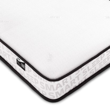 An Image of Jay-Be - Single - Bunk e - Sprung Open Coil Spring Mattress - Fabric - Vacuum Packed - 3ft