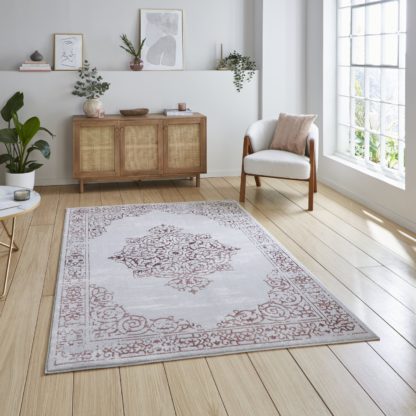 An Image of Artemis Vintage Rug Blue